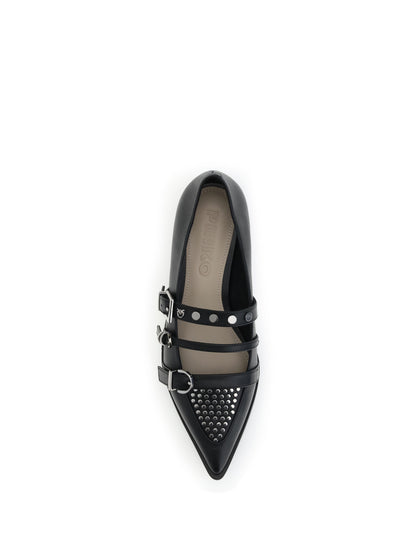 PINKO Studded Ballerinas