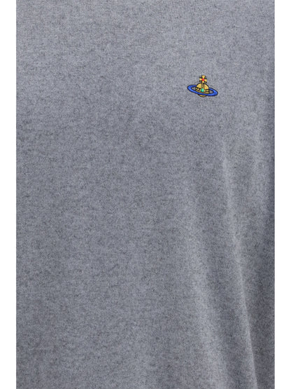 Vivienne Westwood Alex Sweater - Dark Grey Melange