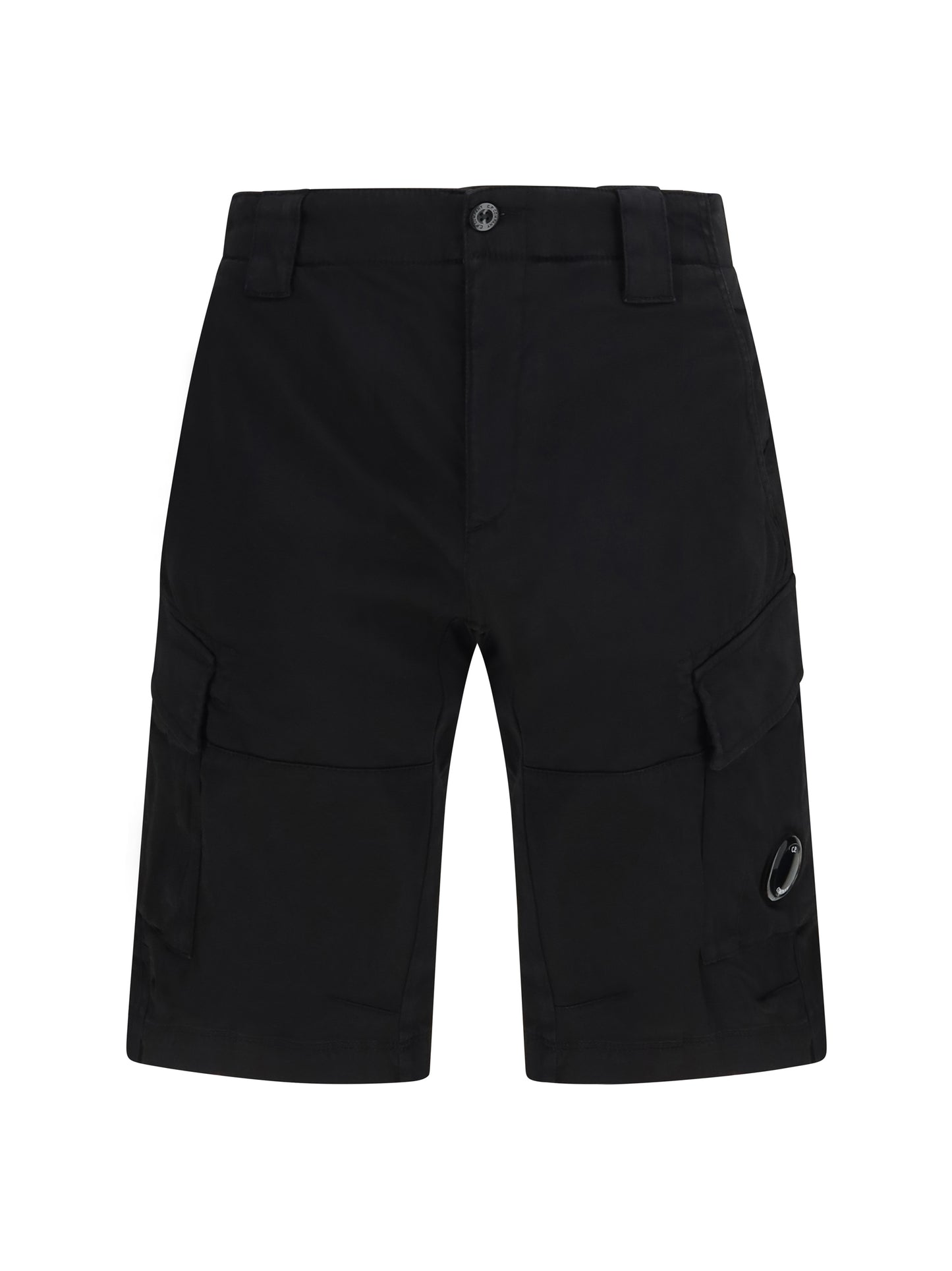 C.P. COMPANY Sateen Stretch cargo Bermuda Shorts