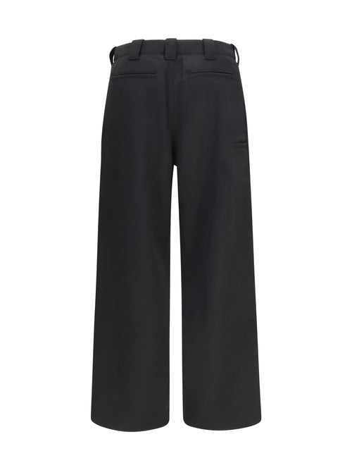 Kenzo Reinforced virgin wool chino Pants - Black