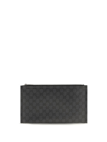 Gucci Essence Classic large Pouch - Black