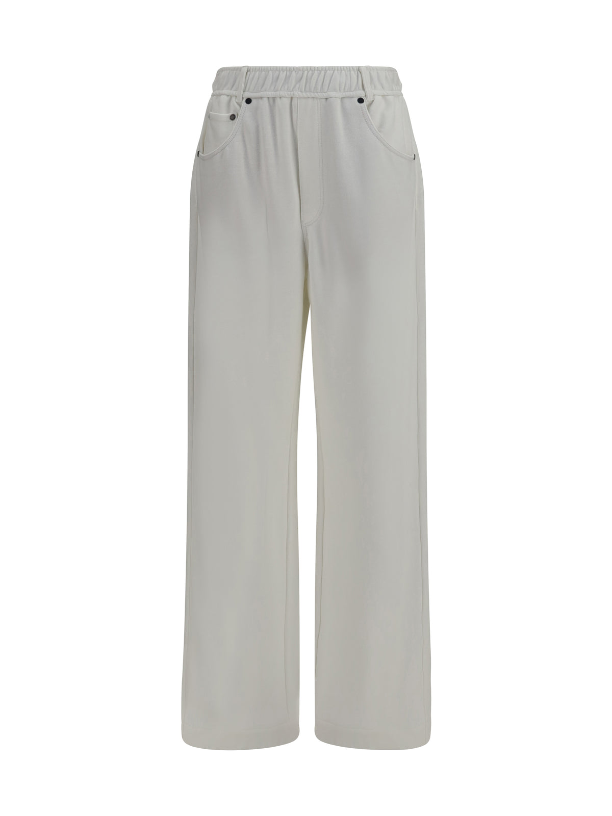 Brunello Cucinelli Track Pants - White