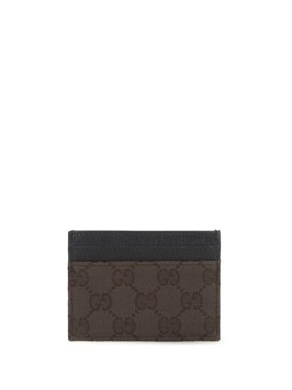 GUCCI GG fabric Card Holder