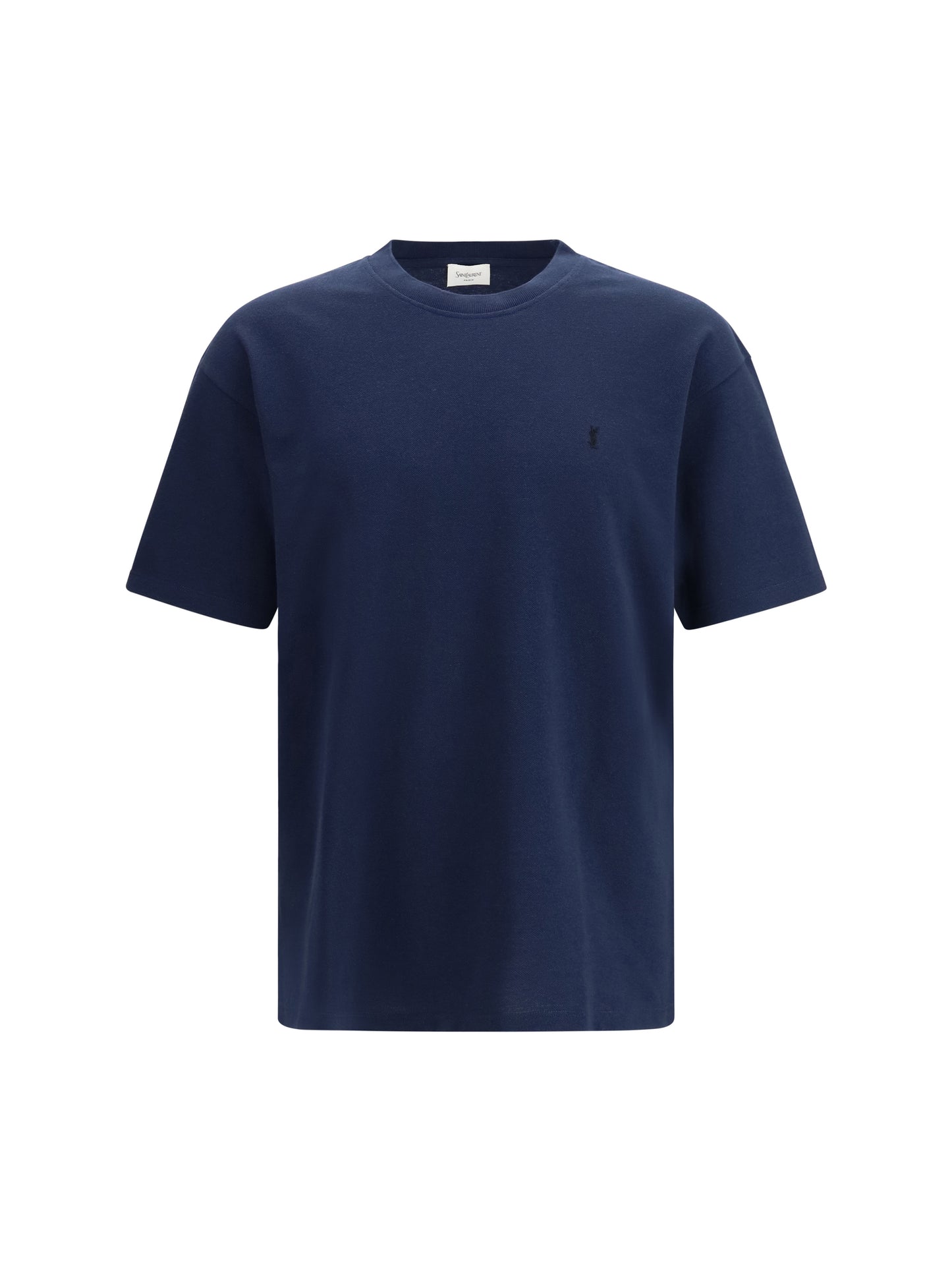 SAINT LAURENT Cassandre Piqué T-shirt