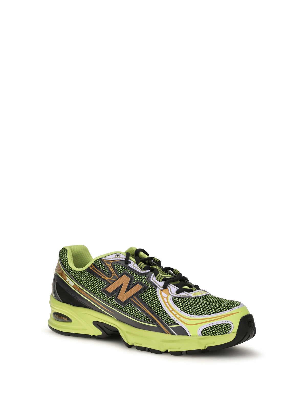 New Balance 740 Sneakers - Field Green - Black Cement