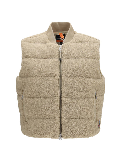 Parajumpers Simaw padded bouclé Vest - Sun Kissed