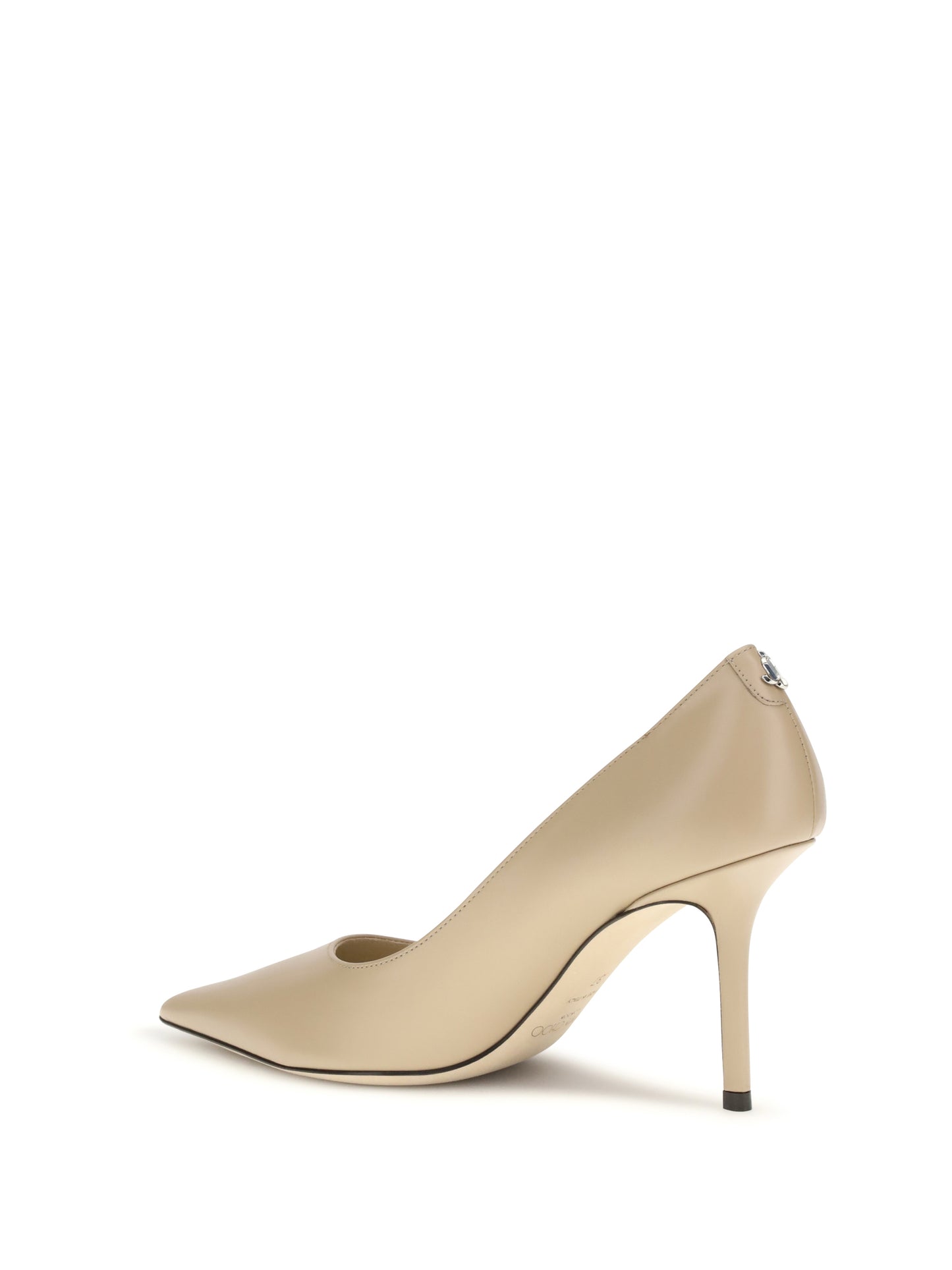 JIMMY CHOO Kid leather Pointed Pumps
