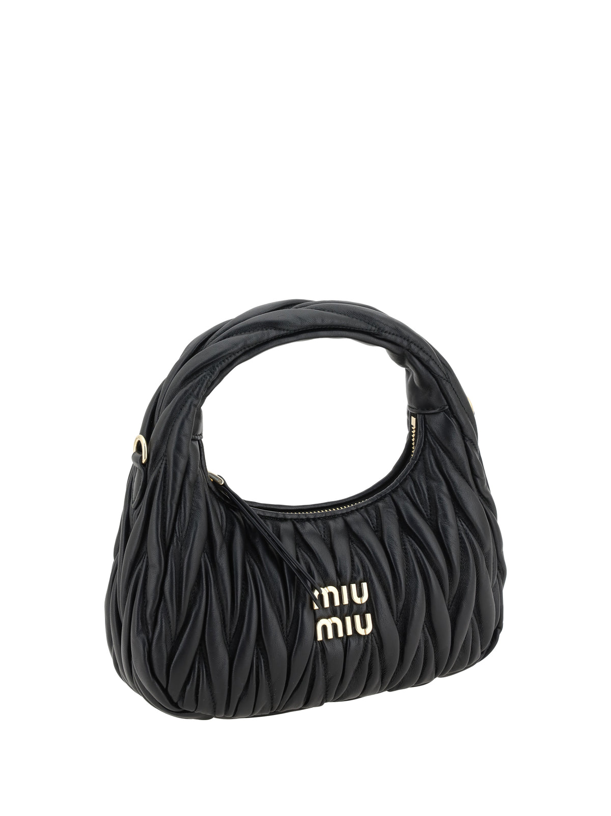 Miu Miu Wandler Hobo Handbag - Black