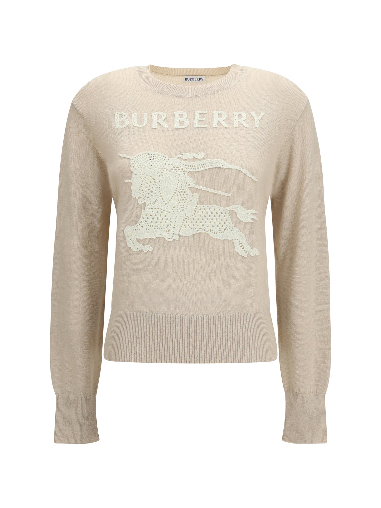 BURBERRY Ekd cotton-wool Sweater