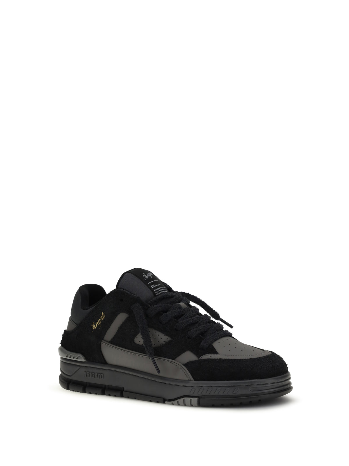 Axel Arigato Area Lo Fluffy Sneaker - Black/Off Black
