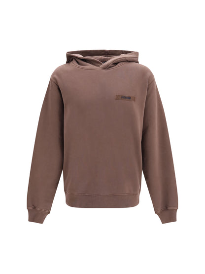 Jacquemus Hooded Sweatshirt - Brown