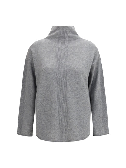 Max Mara Pure Cashmere Sweater - Light Grey