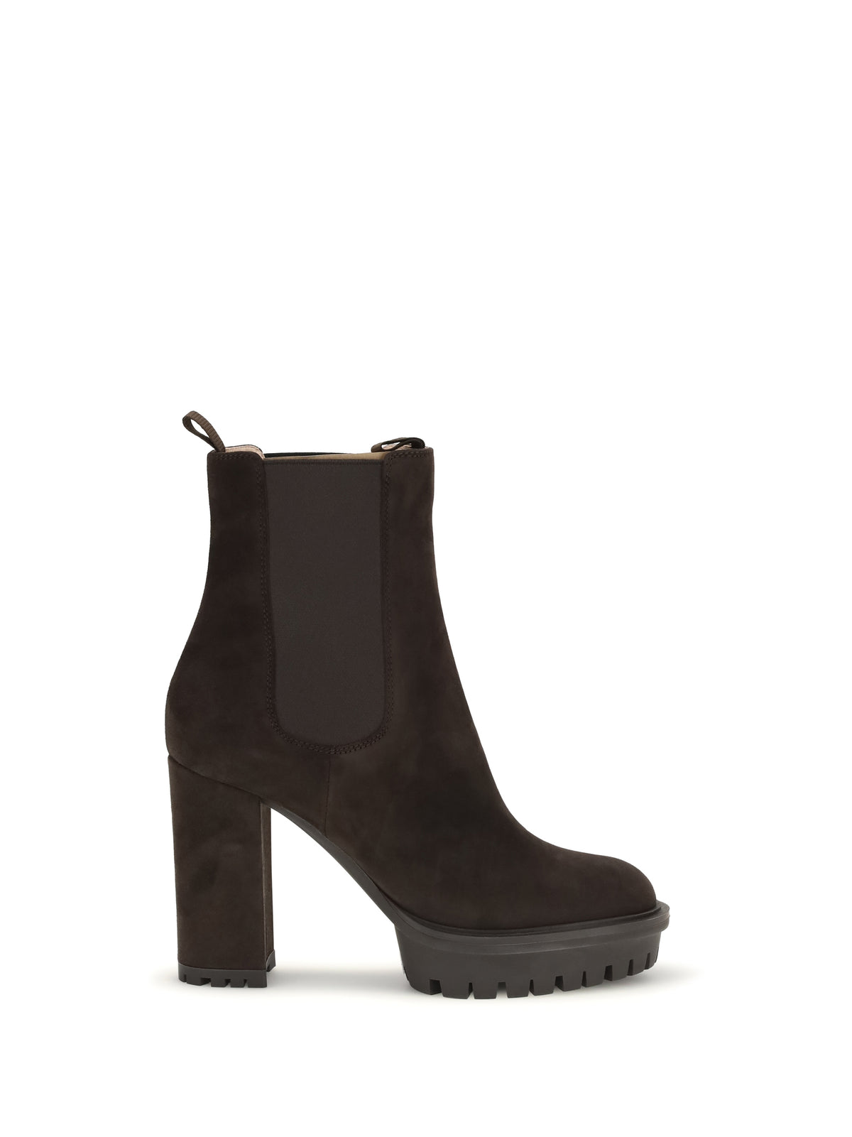 Gianvito Rossi Barry suede ankle Boots - Moka