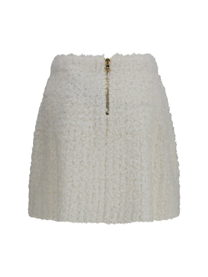 BALMAIN Mini Skirt with decorative buttons