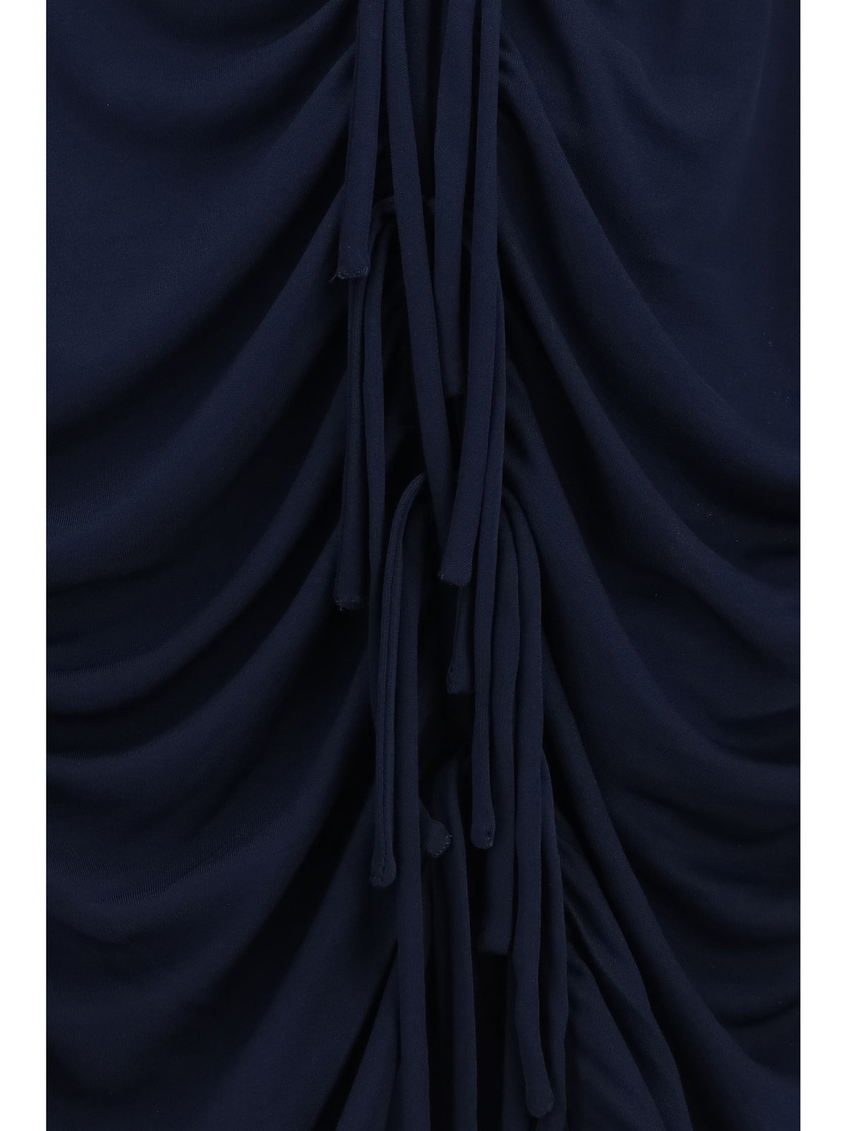 Giorgio Armani V-neck viscose jersey Top - Outer Space