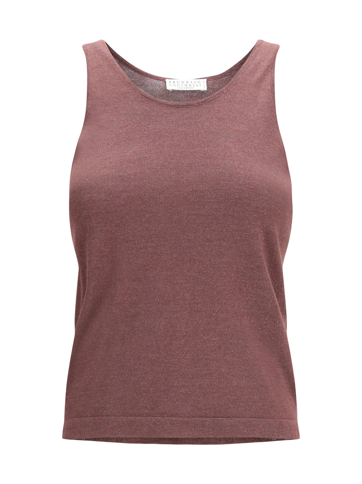 BRUNELLO CUCINELLI Sparkling knit Tank Top