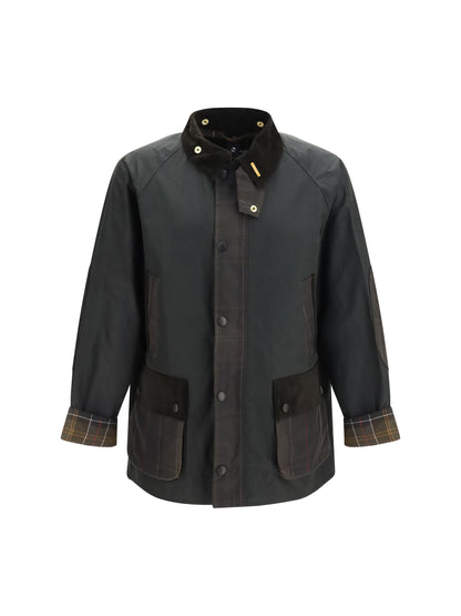 Barbour Icons Patch Bedale waxed Jacket - Sage