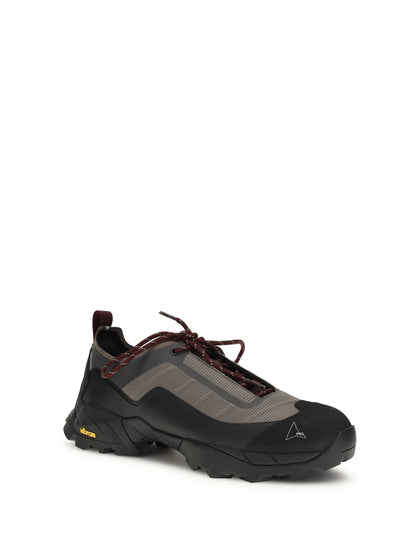 Roa Katharina Light Sneakers - Taupe/Burgundy