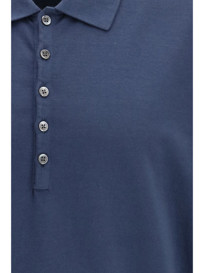 THOM BROWNE Cotton Polo Shirt