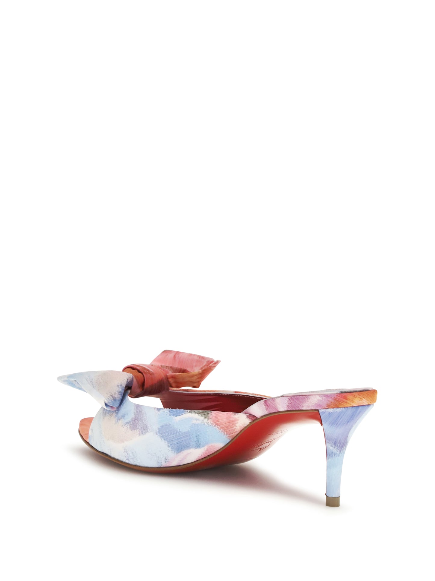CHRISTIAN LOUBOUTIN Mulazee Peony-Print Mules