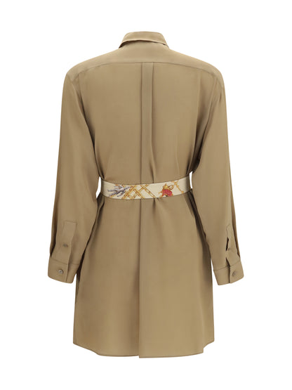 Burberry Silk crêpe de chine shirt Dress - Puddle