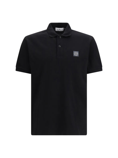 STONE ISLAND Short-sleeved Polo Shirt