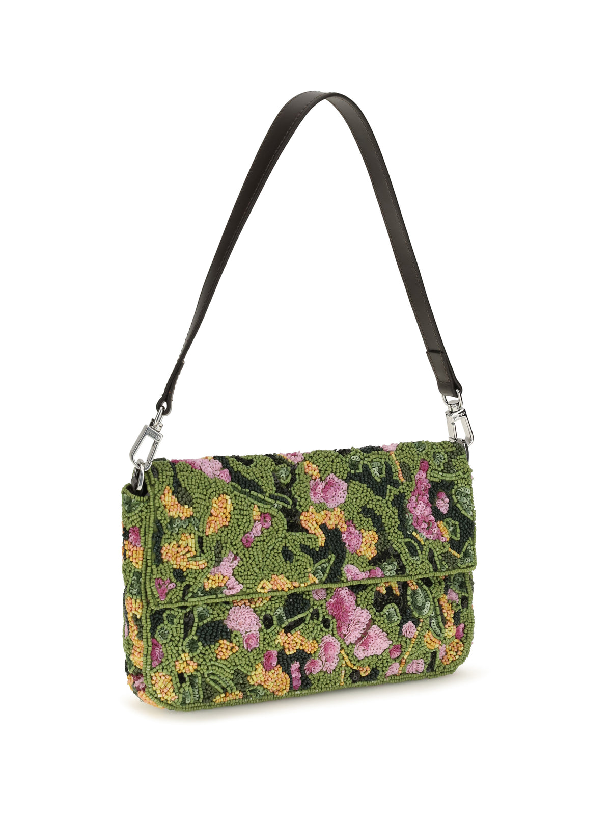 Staud Timmy Convertible Shoulder Bag - Woodland