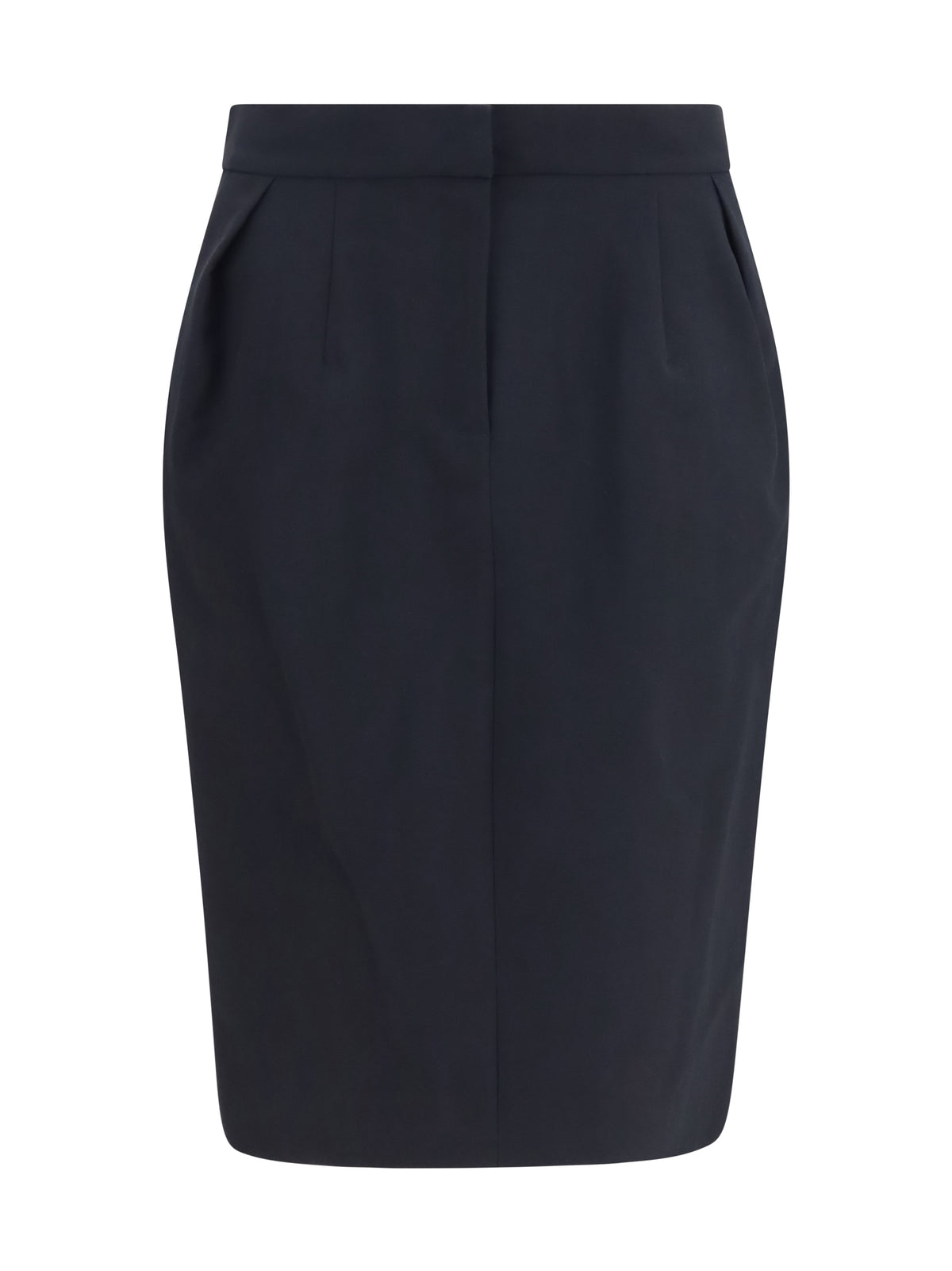 Magda Butrym Pleated midi Skirt - Black
