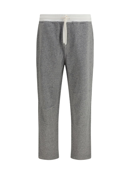 BRUNELLO CUCINELLI Jogger Pants in cotton and linen