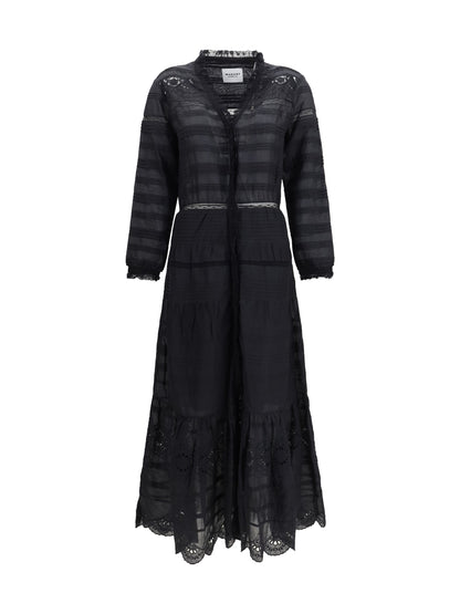 Marant Étoile Daniva shirt Dress - Black