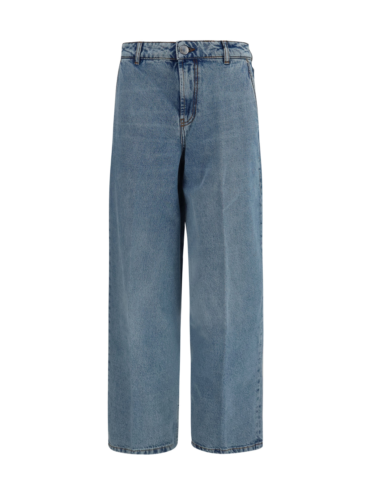 Ami Paris Balloon Jeans in denim - Bleu Used