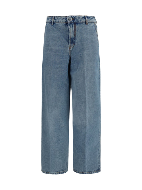 Ami Paris Balloon Jeans in denim - Bleu Used