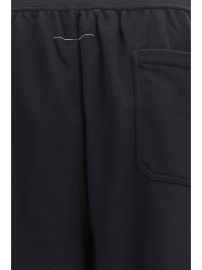 MM6 Maison Margiela Cotton Sweatpants - Black