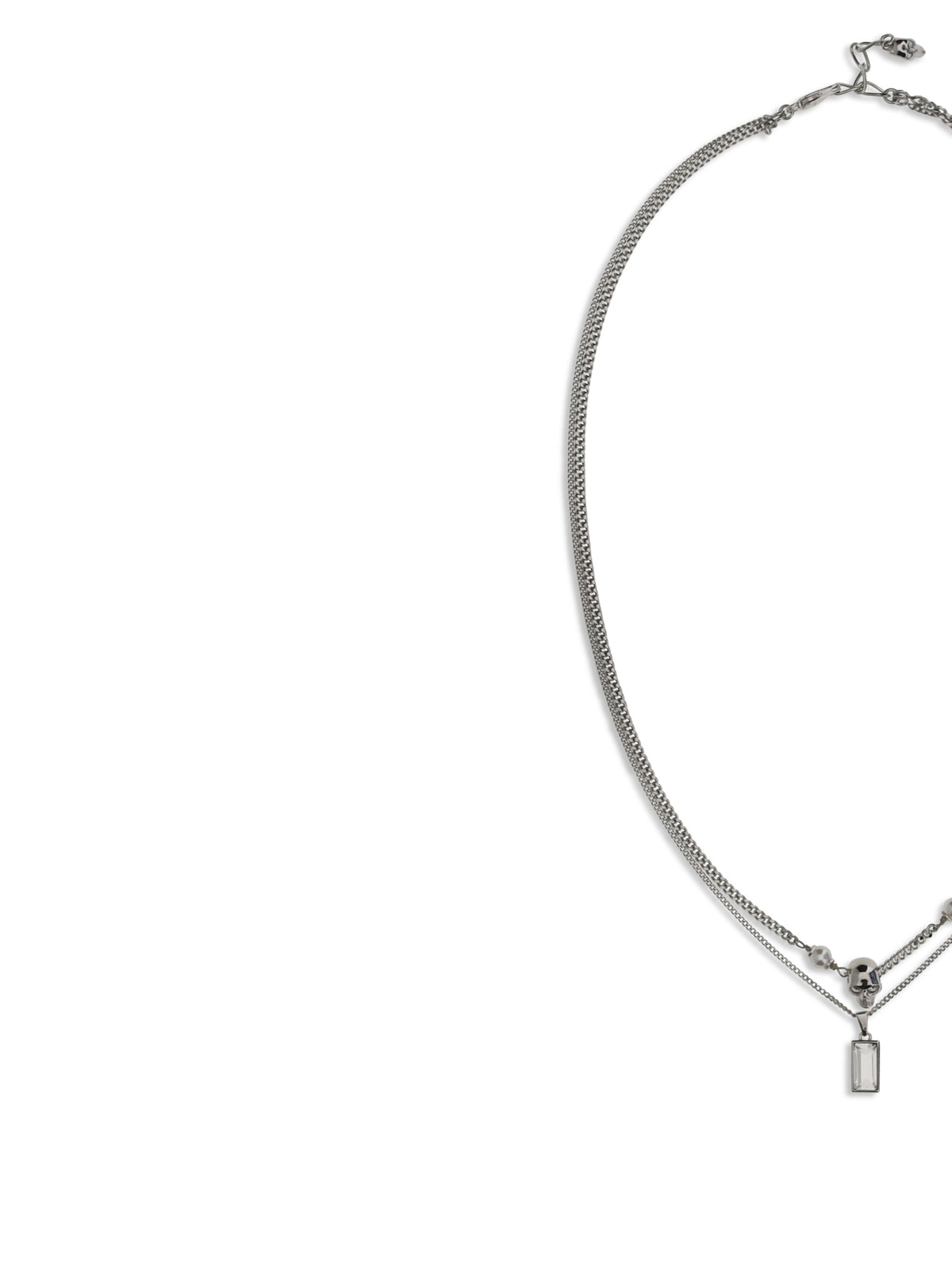 Alexander Mcqueen Skull Necklace - 0926+Cry+Pearl
