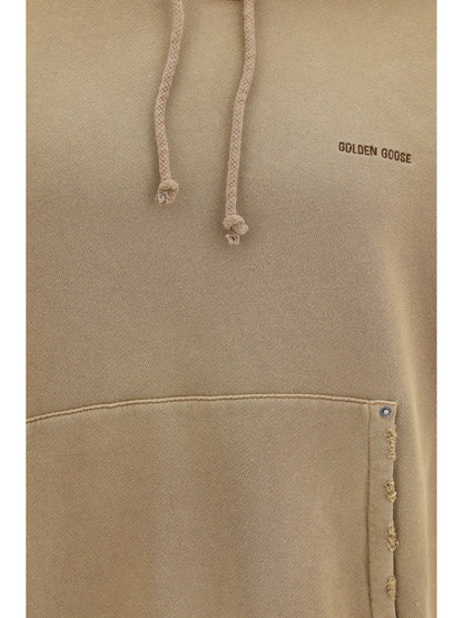 Golden Goose Hooded Sweatshirt - Vintage Cartouche