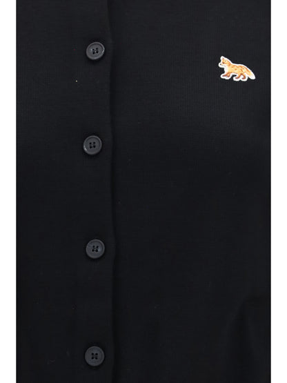Maison Kitsuné Baby Fox Cardigan - Black