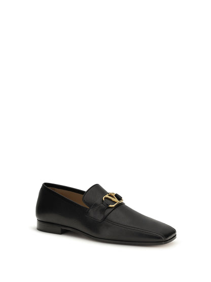 VALENTINO GARAVANI Goat Vlogo Loafers