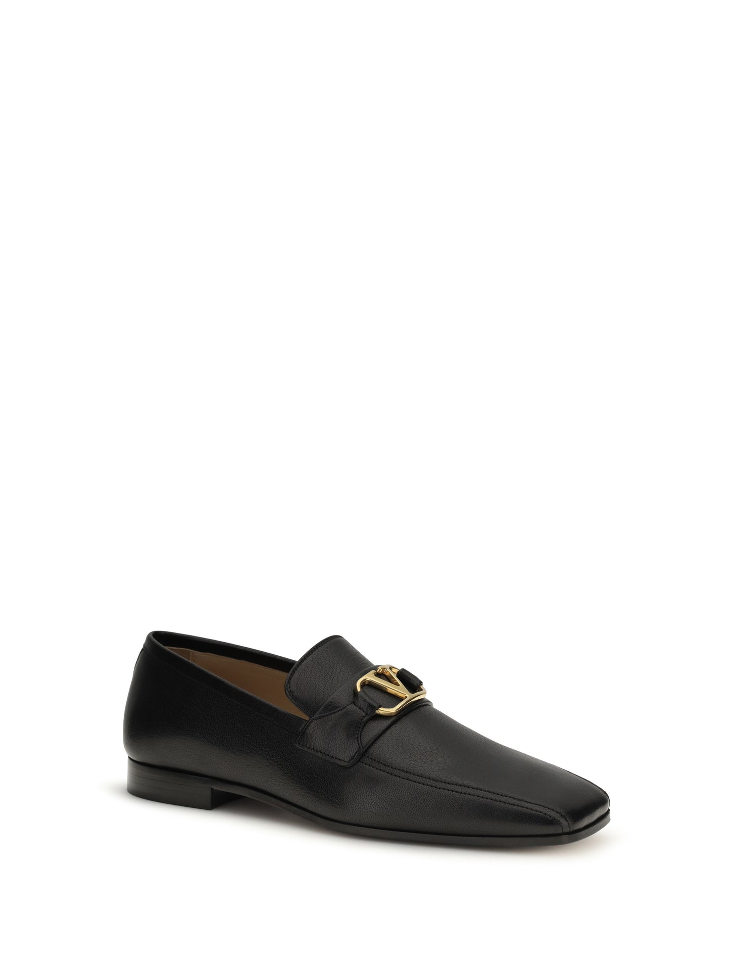 VALENTINO GARAVANI Goat Vlogo Loafers