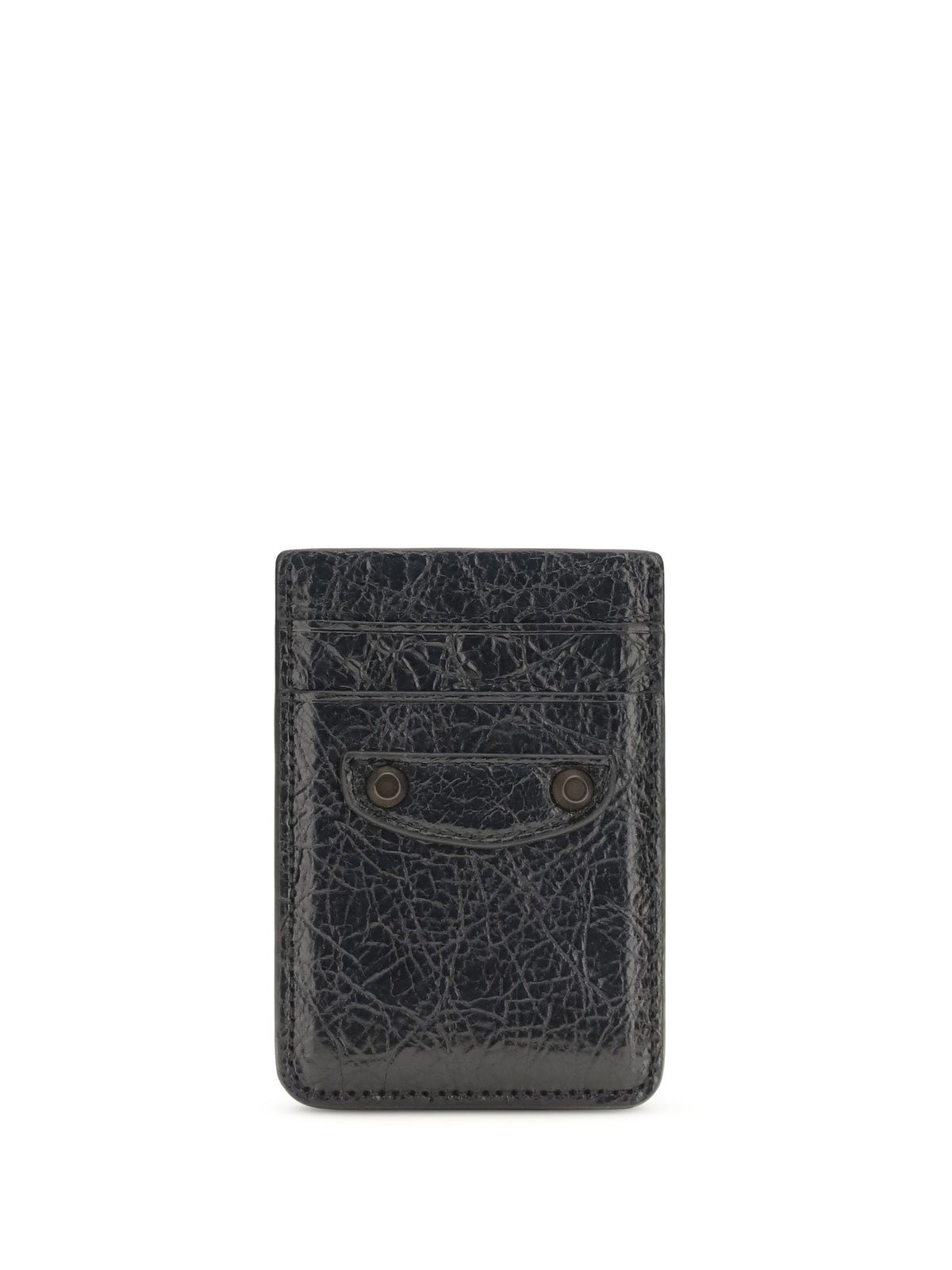 Balenciaga Le City magnetic Card Holder - Black
