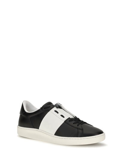 Valentino Garavani Open Sneakers - Black-White/White/White