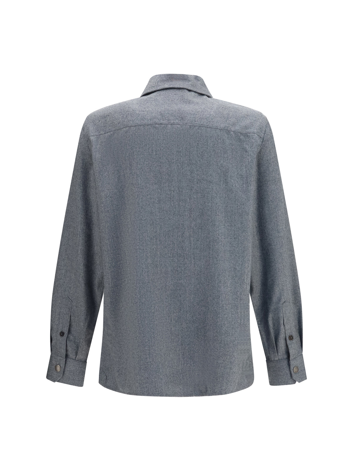 Brunello Cucinelli Virgin wool Shirt - Grey