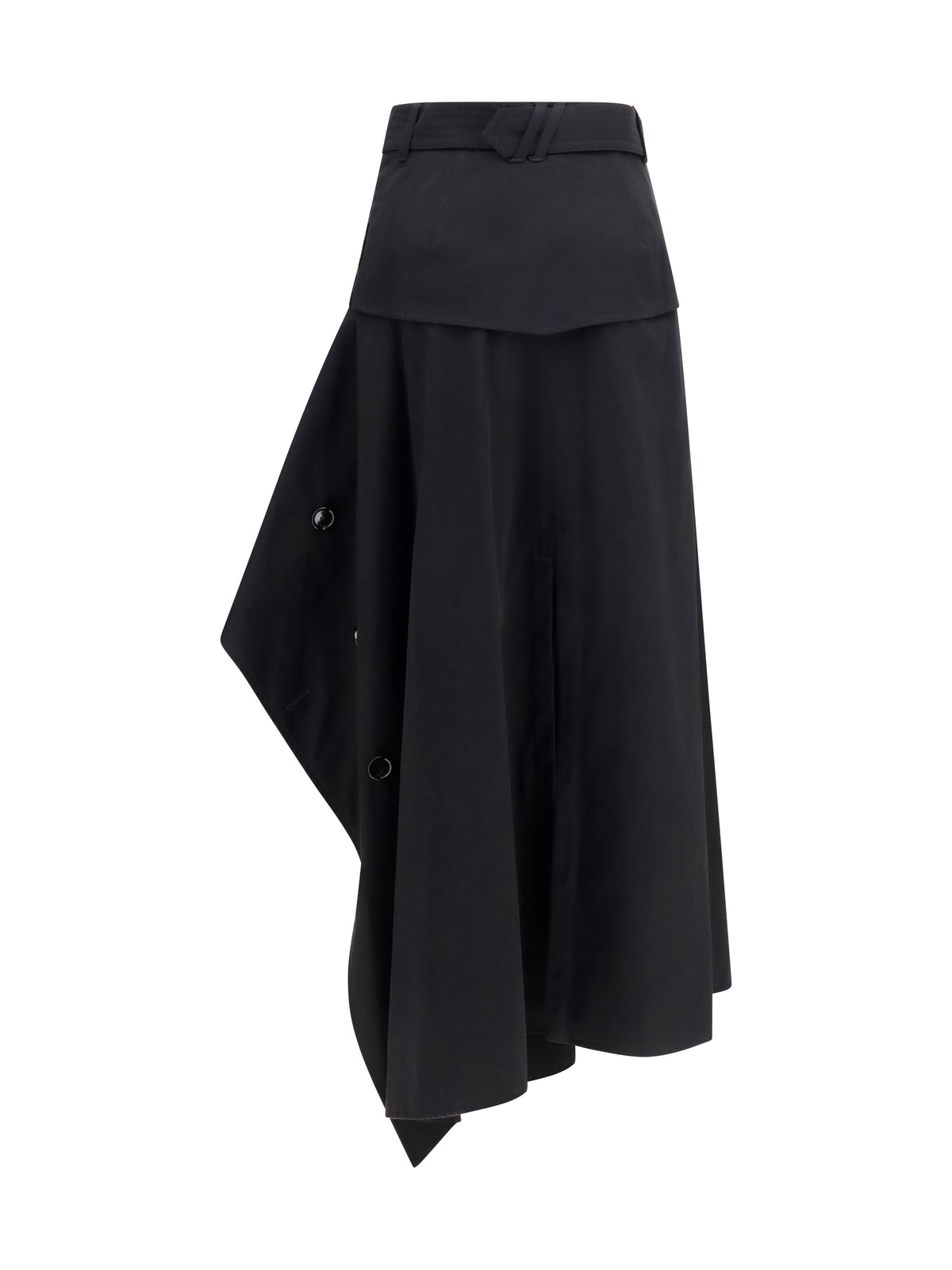 Burberry Heather asymmetric Skirt - Black