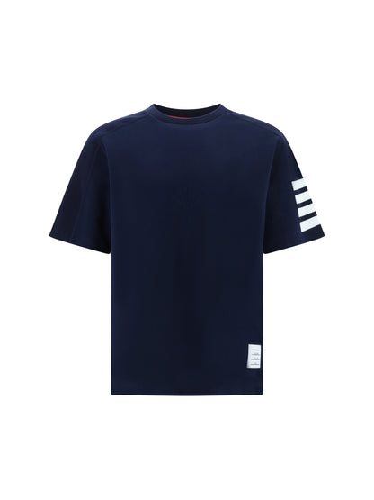 THOM BROWNE T-shirt with horizontal bands