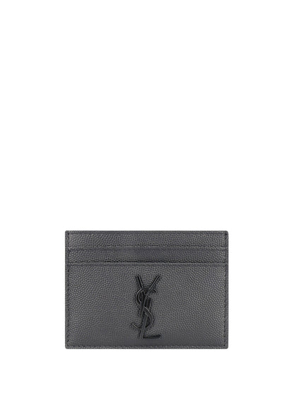 SAINT LAURENT Leather Cardholder