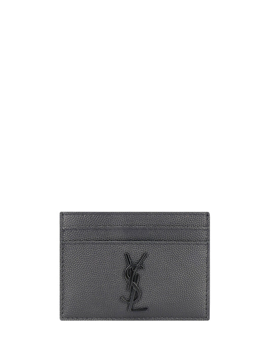 SAINT LAURENT Leather Cardholder