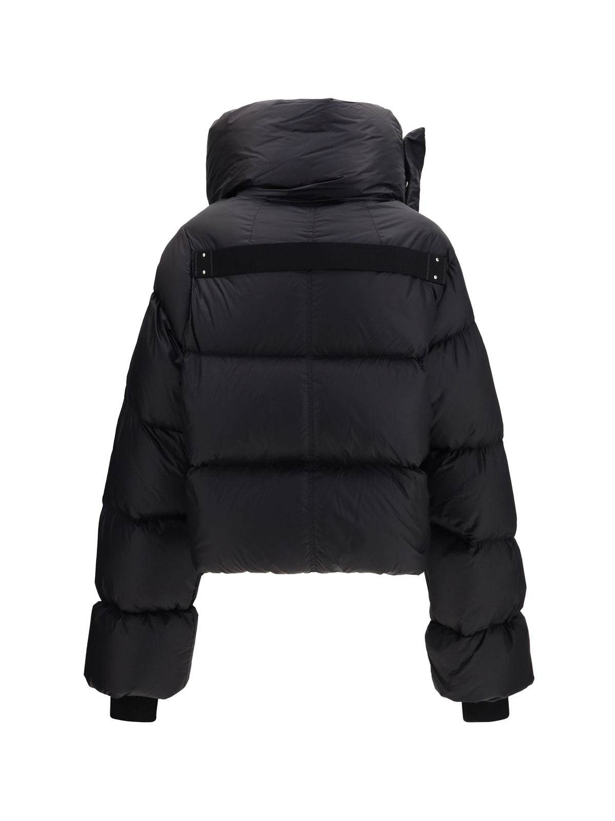 Rick Owens Padded Funnel Neck Jacket - Black