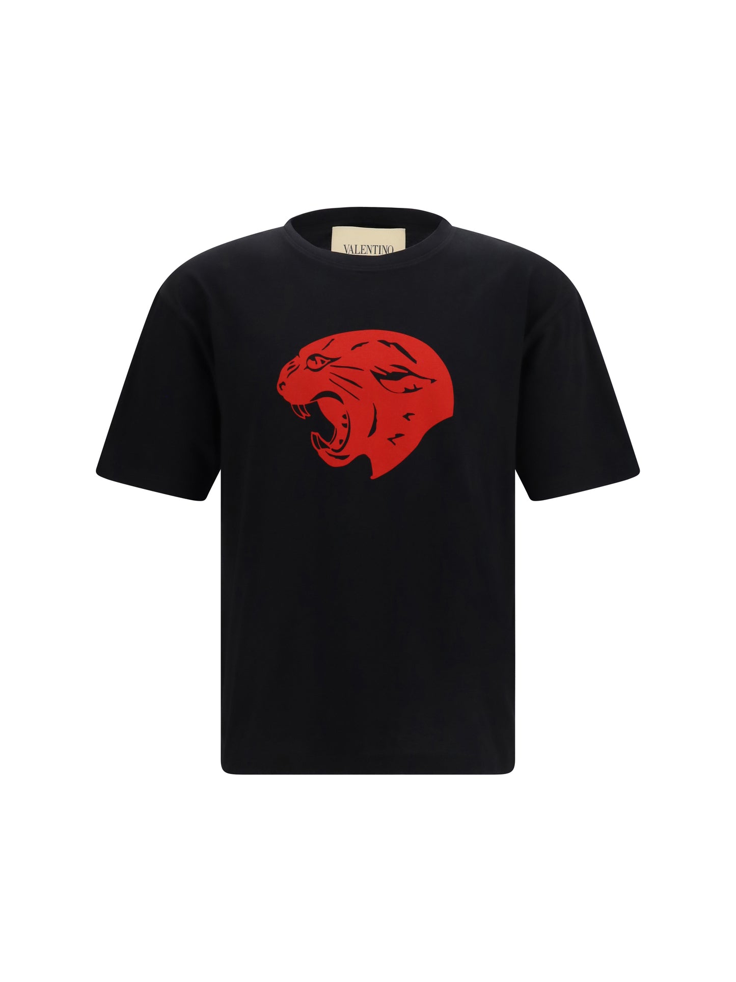 VALENTINO Panther cotton T-shirt