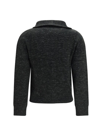 Marant Étoile Coxy high-neck Sweatshirt - Black