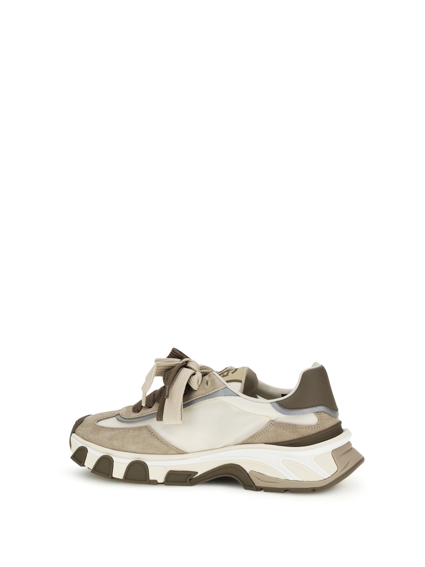 DOLCE & GABBANA Leather and mesh Sneakers