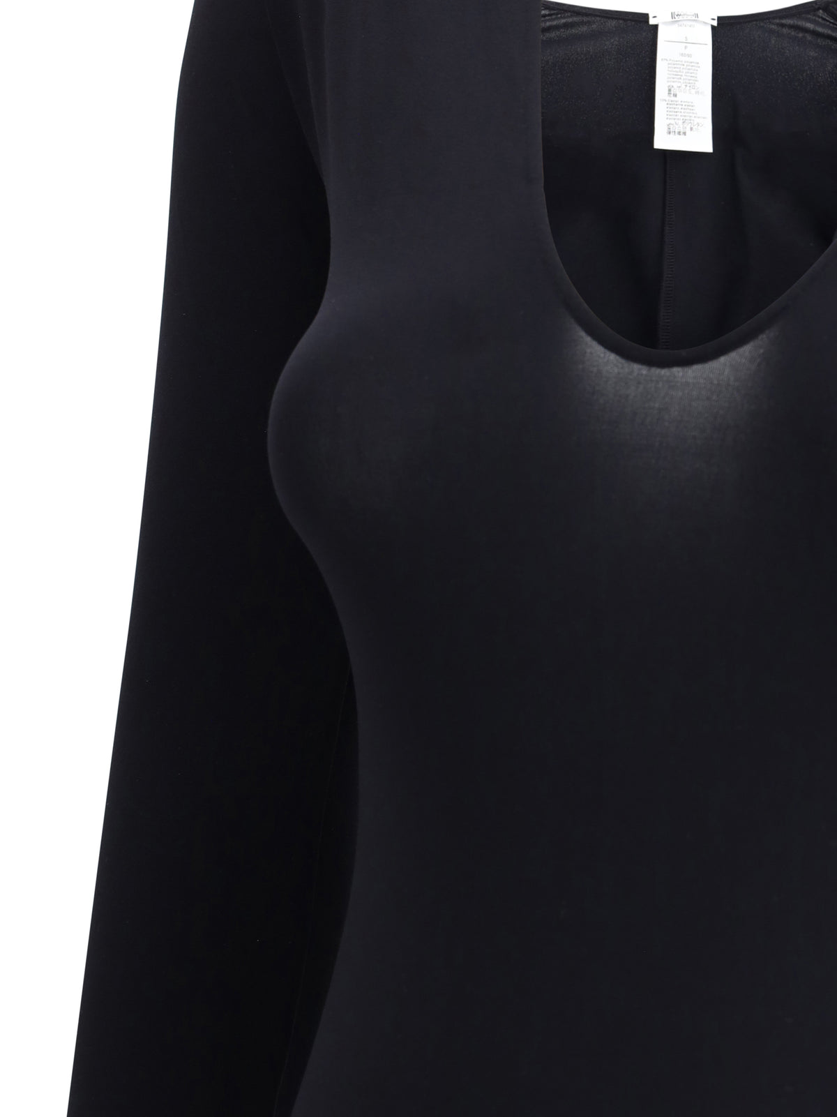 Wolford V-Neck Bodysuit - Black